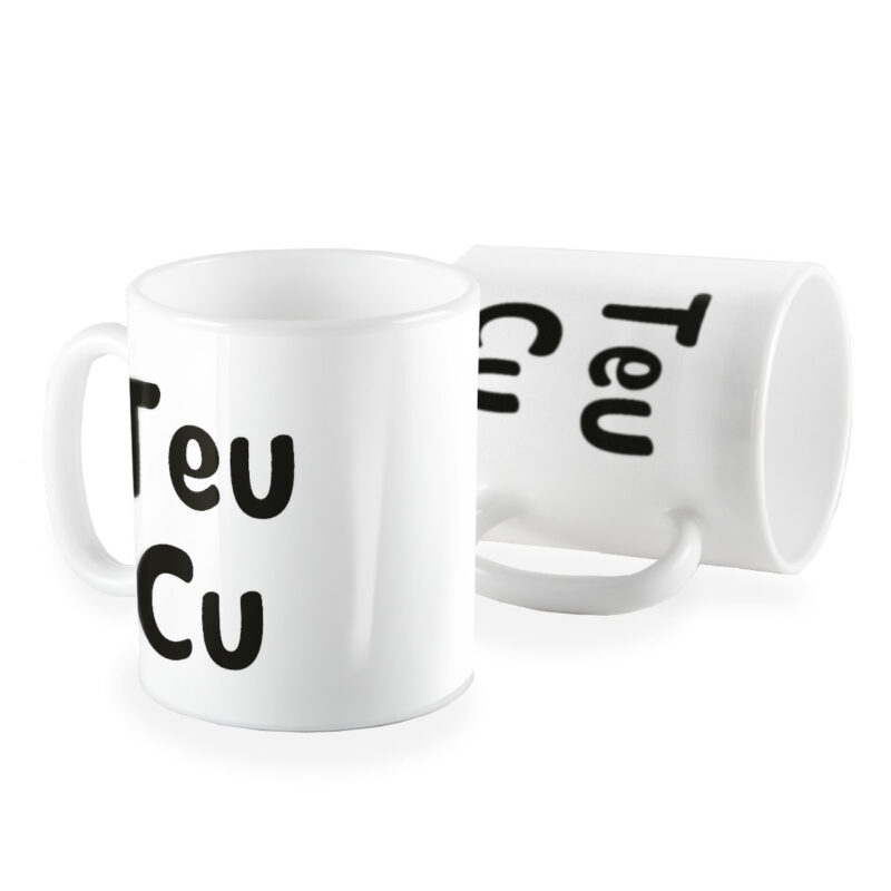 Caneca Teu Cu Meme Divertida e Engraçada