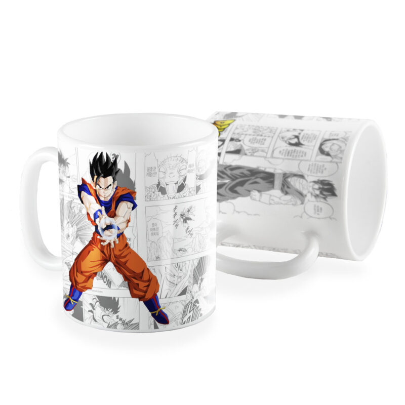 Caneca Dragonball Gohan Filho Do Goku - Amo Azulejo